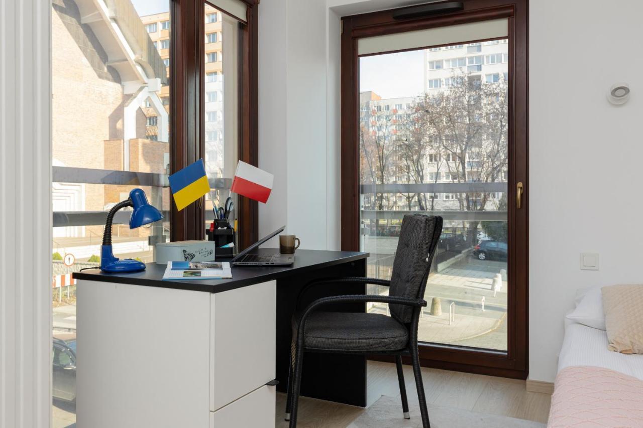 Warsaw Apartment Woronicza Home Office By Noclegi Renters Exteriör bild