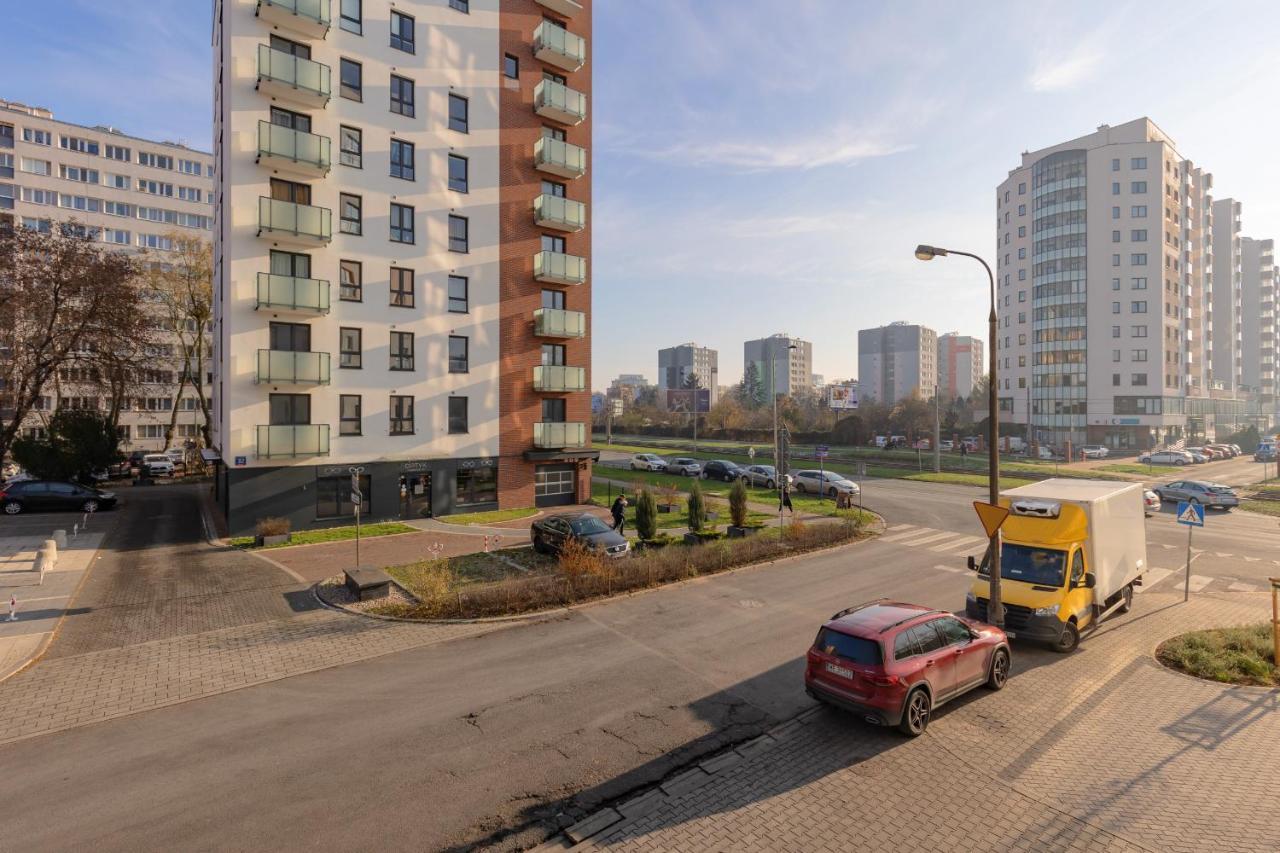 Warsaw Apartment Woronicza Home Office By Noclegi Renters Exteriör bild