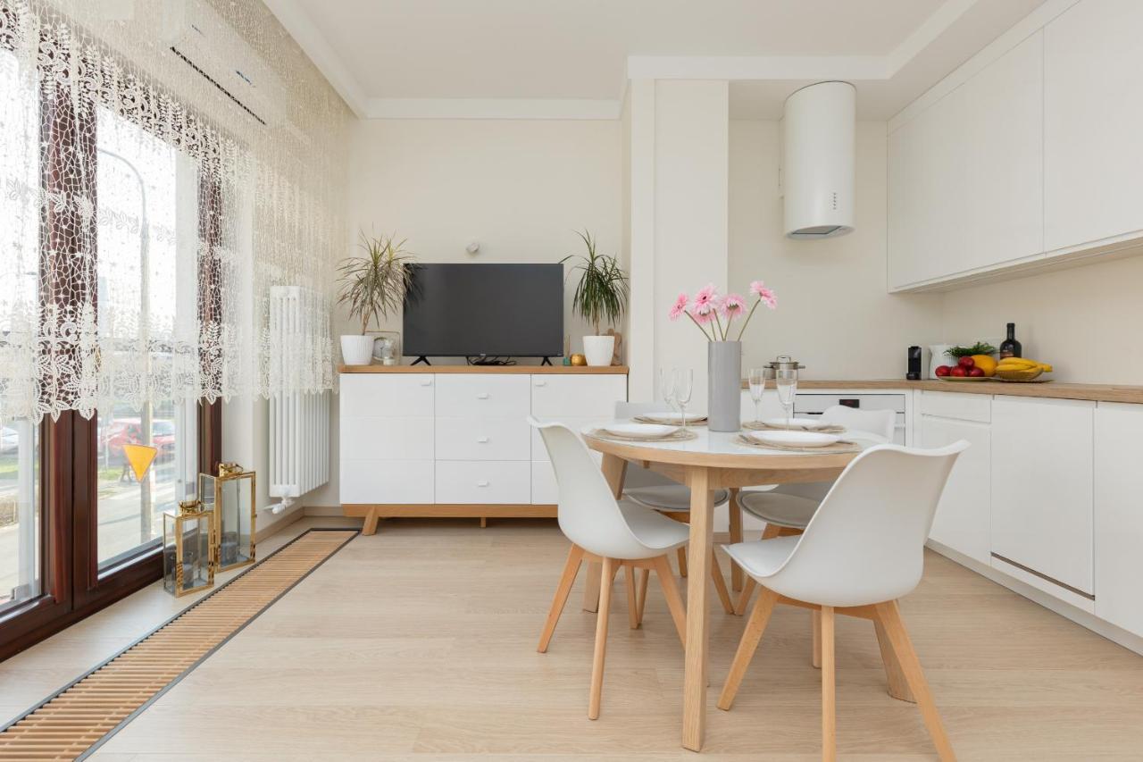 Warsaw Apartment Woronicza Home Office By Noclegi Renters Exteriör bild