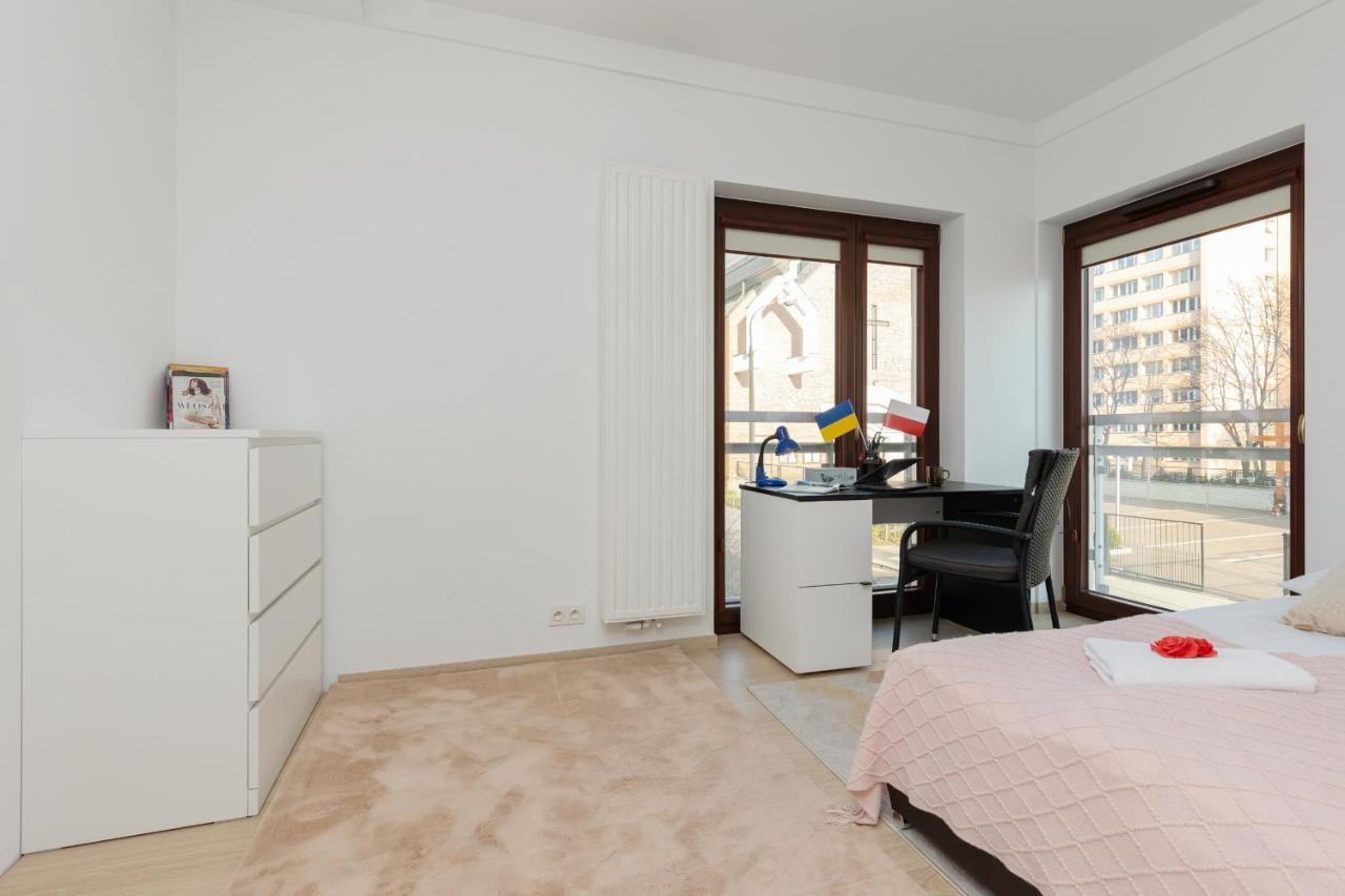Warsaw Apartment Woronicza Home Office By Noclegi Renters Exteriör bild
